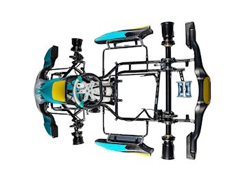 Kart Falcon Indy KZ 1,6mm Super Shifter