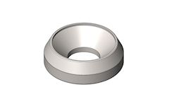 Countersunk washer M8 silver