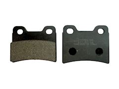 Rear brake pad hard black set 2-pc