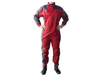 Arroxx regenoverall Xpro junior rood/grijs